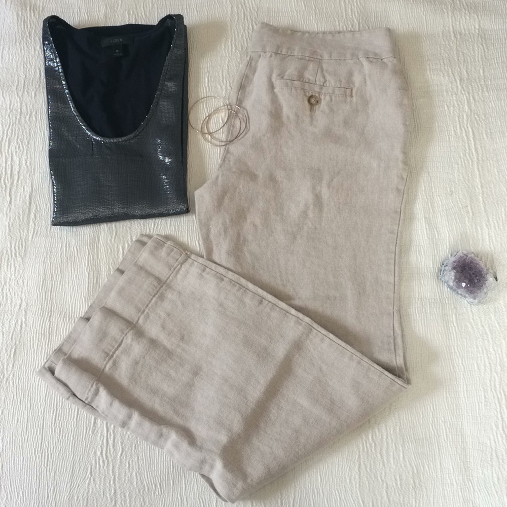 LOFT  |  linen pants